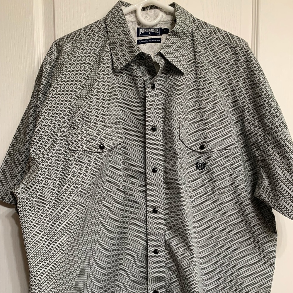 Panhandle Slim short sleeve, snap, 2 pocket shirt
